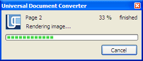 Converting Word to PDF in progress.